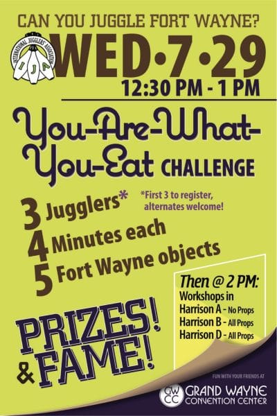 Juggle what you eat